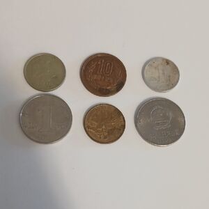 Assorted Foreign Coins Collection